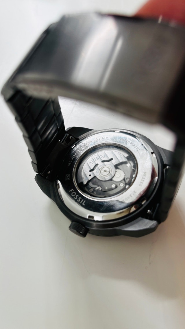 Automatic men’s watch - dark grey - photo 3