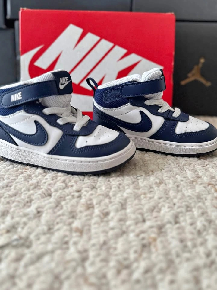 NIKE - Court Borough Mid 2 Velcro Shoes