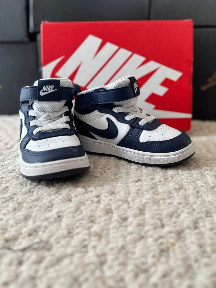 NIKE - Court Borough Mid 2 Velcro Shoes - photo 2