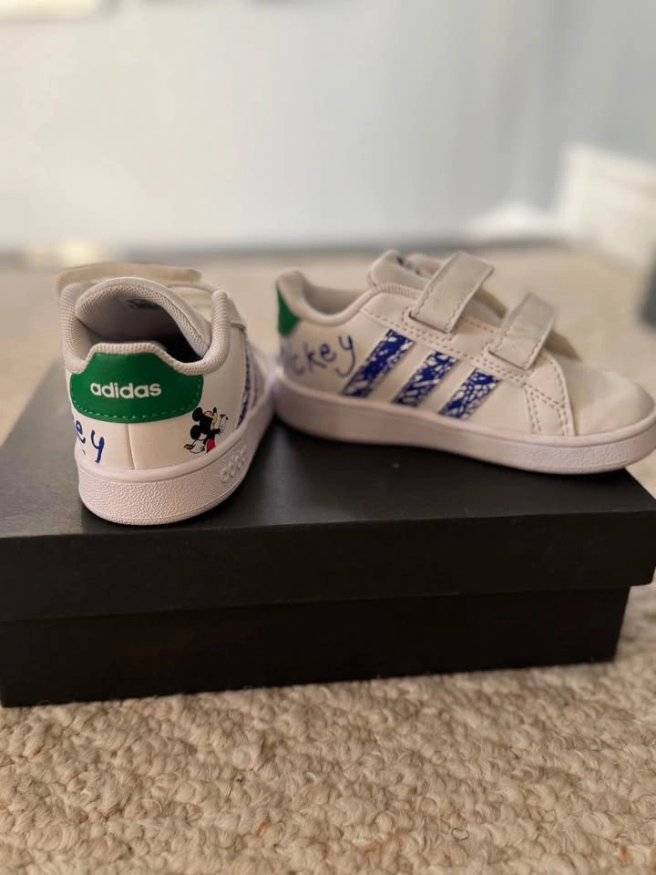 Adidas Disney Mickey Velcro Shoes - Toddler Size 6C - photo 2