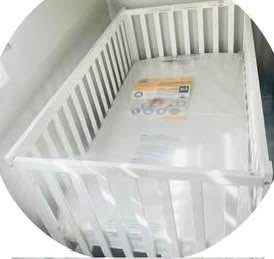 Never Used Baby Crib Bundle - Dream On Me 5-in-1 + Mattress - photo 2