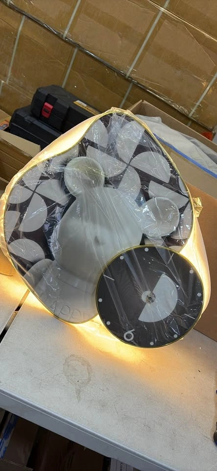 LED wall clock - photo 2