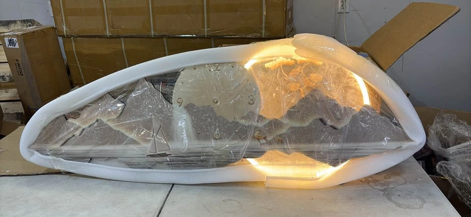 LED wall clock - photo 2