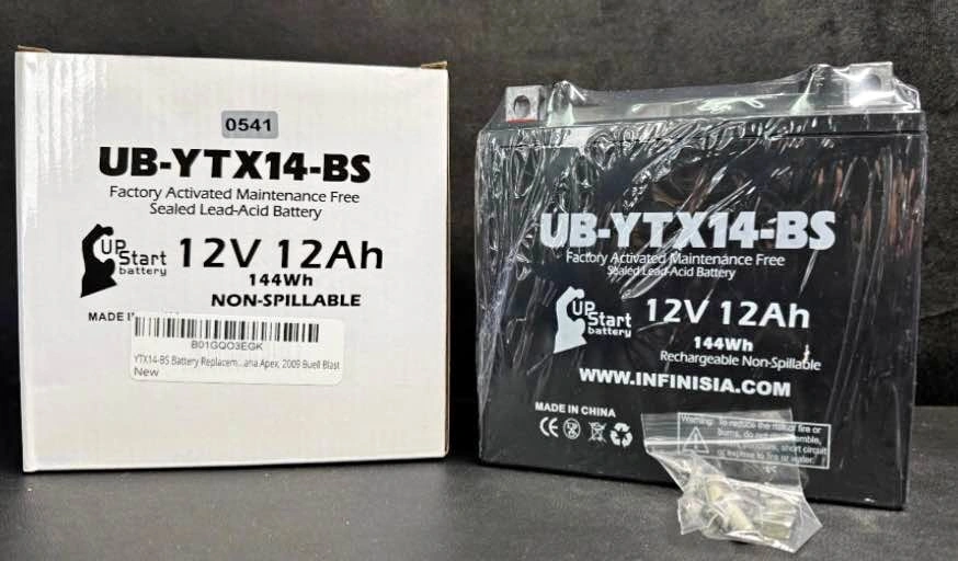 Battery UB-YTX14-BS 12V 12Ah