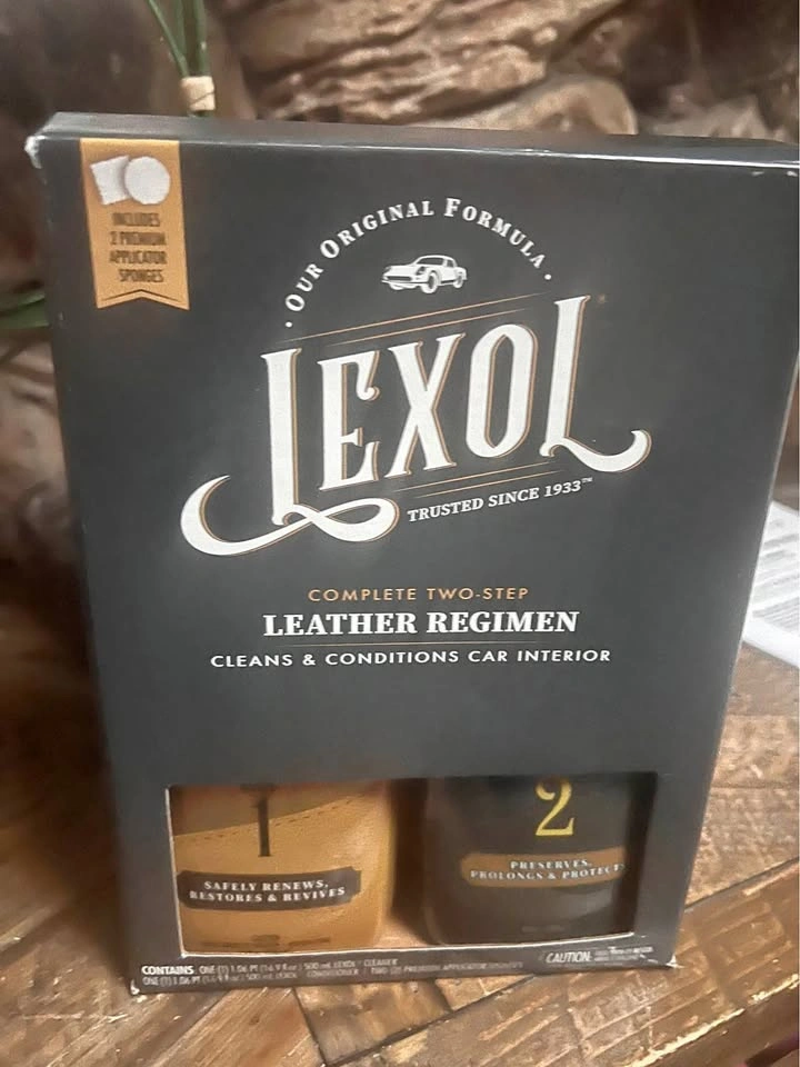Lexol Leather Cleans and Conditions