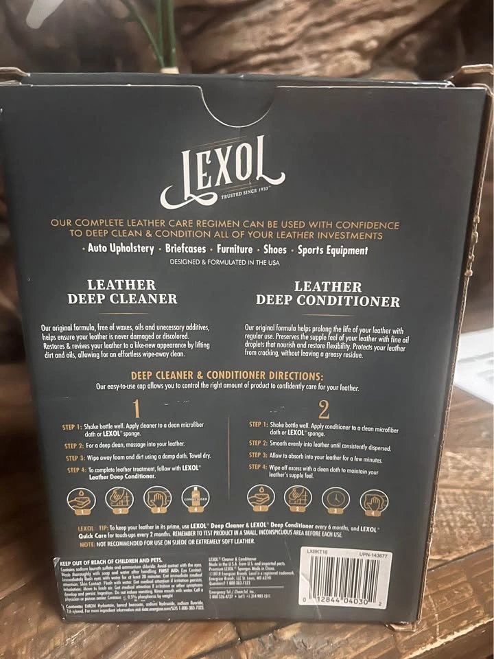 Lexol Leather Cleans and Conditions - photo 2