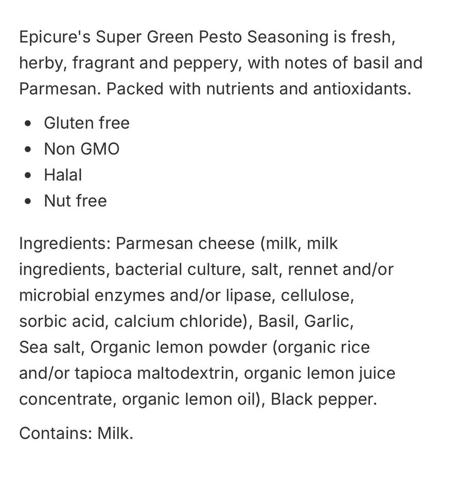 Epicure Super Green Pesto - photo 4