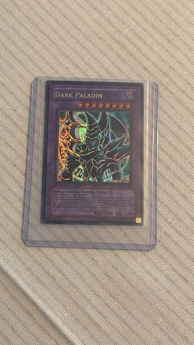 Yugioh Cards (Dark Paladin, Dice Cards, 1st Editions)