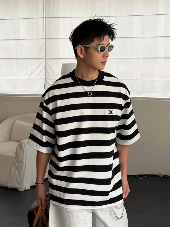 Celine Striped T-Shirt - photo 3