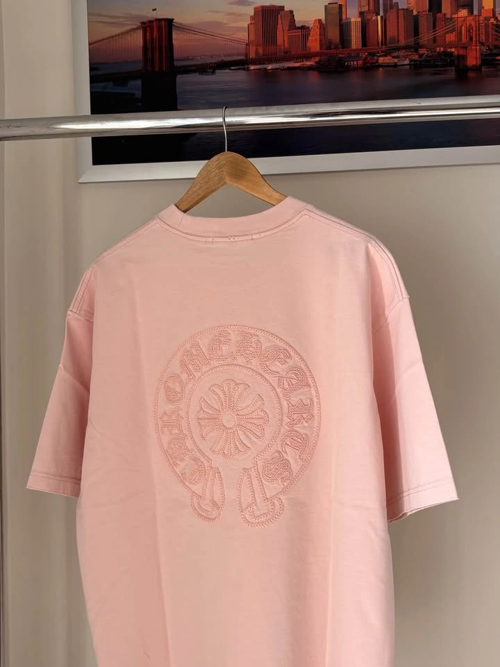 Chrome Hearts T-Shirt (Pink) - photo 5