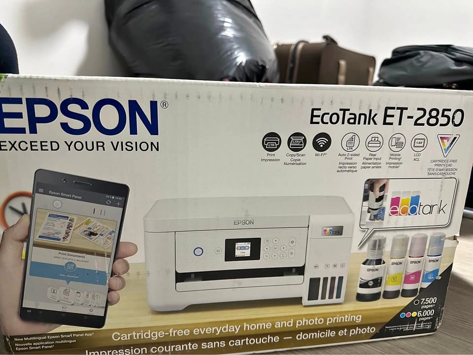 Epson EcoTank ET-2850 Printer – Like New!