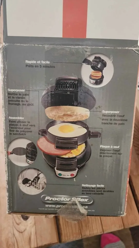 Brand new breakfast sandwich maker - photo 3