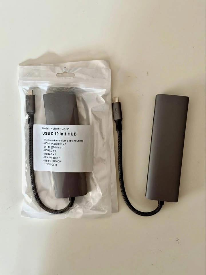 USB C 10 in 1 Hub