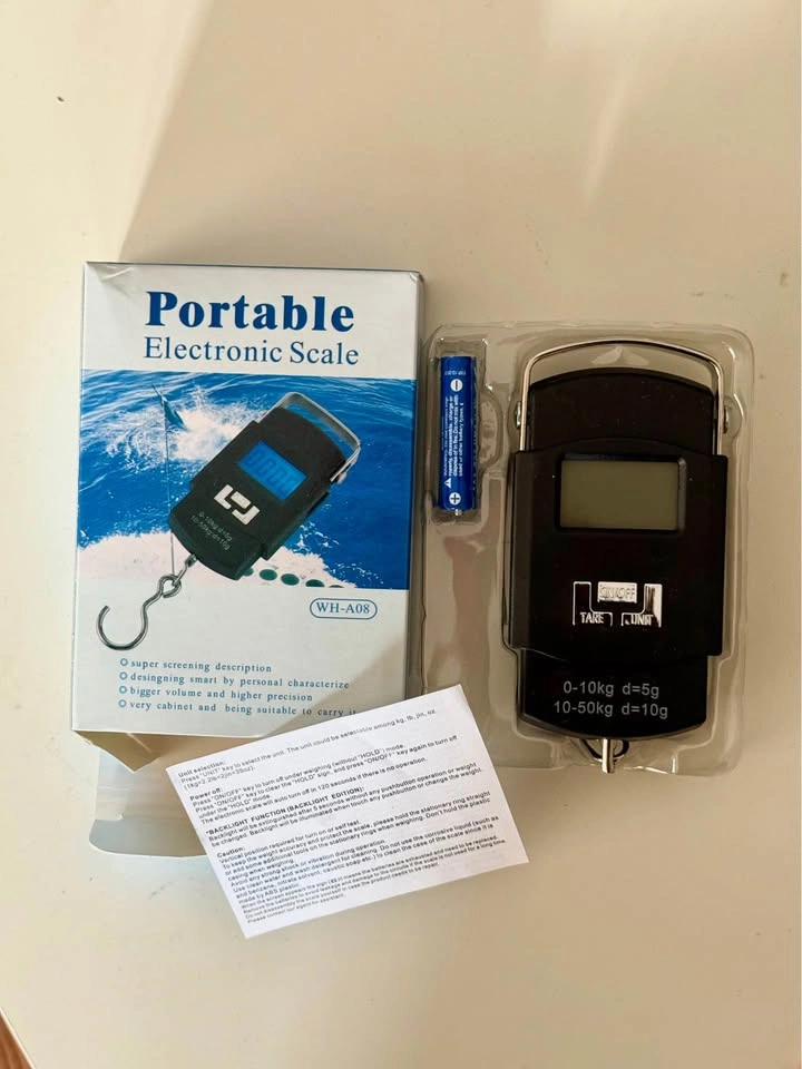 Digital Hand Scale Batterypowered 4 Weight Units Luggage Scale 5 - photo 4