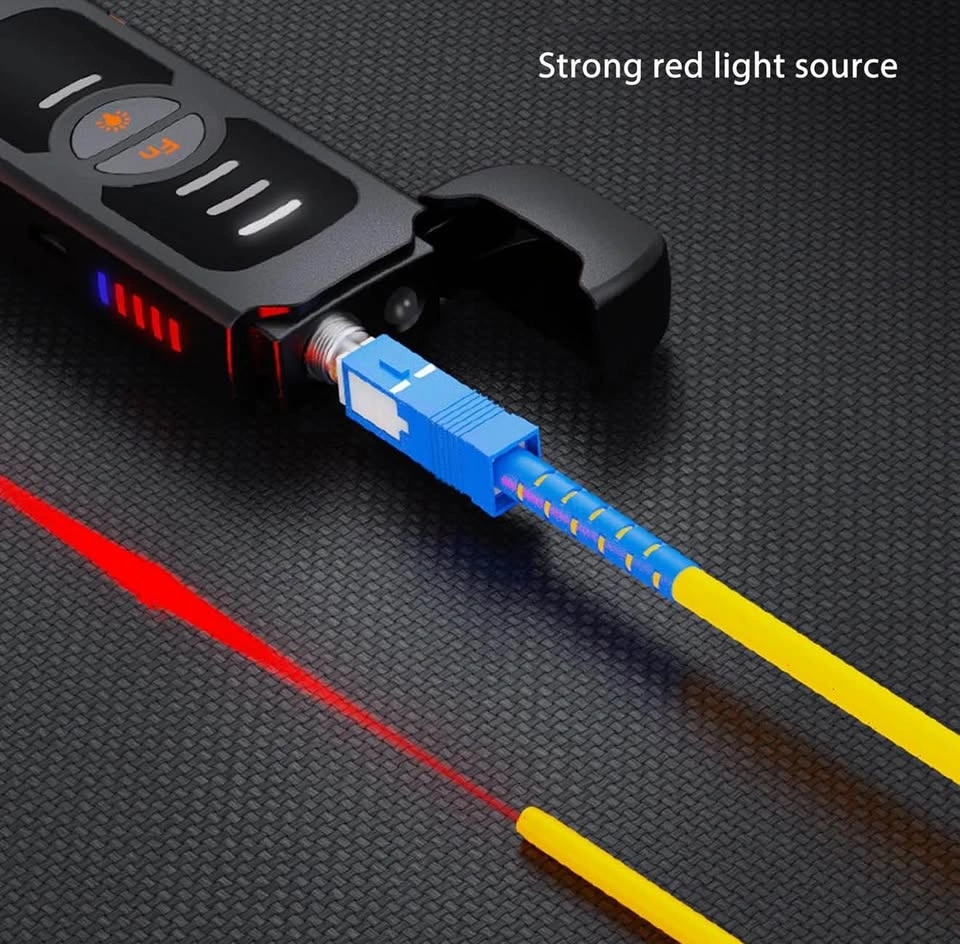 Visual Fault Locator Kit 5KM, Optic Cable Tester, VFL Red Pen - photo 2