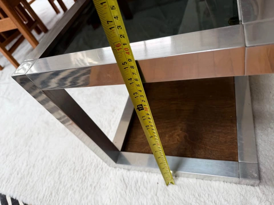 Milo Baughman Style Accent Table - photo 5