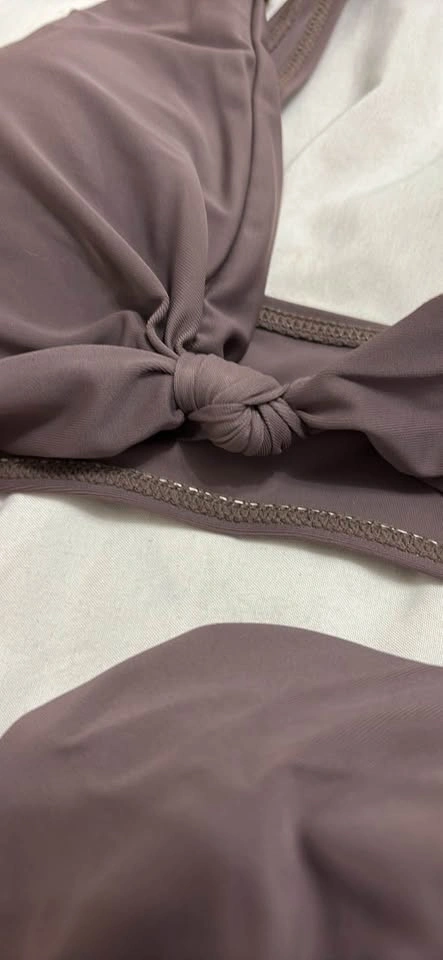 XL Knotted Triangle Bikini Swimsuit - photo 4