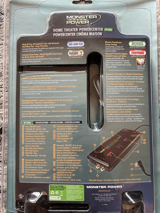 Monster Power Home Theater Powercenter HT 810G - photo 4
