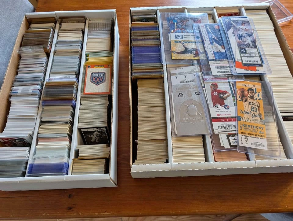 Bulk Sports Cards NFL, NBA, MLB