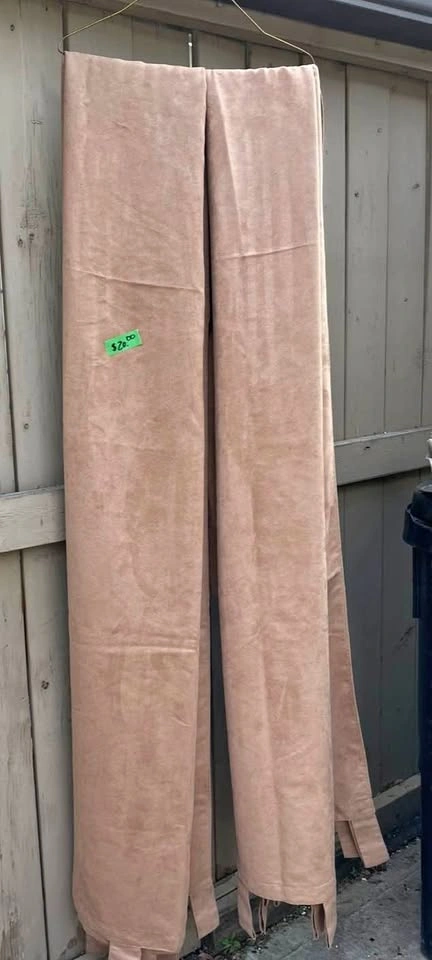 Micro Suede Full Length Curtains