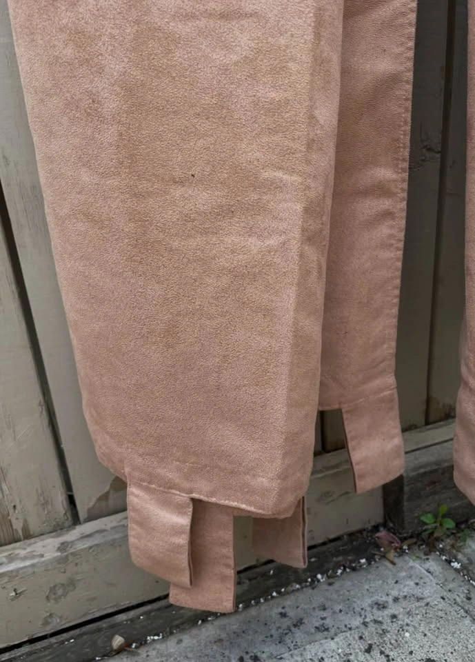 Micro Suede Full Length Curtains - photo 2