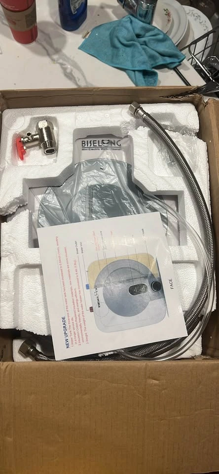 Mini Electric Water Heater (1.5kW) - New In Box - photo 2