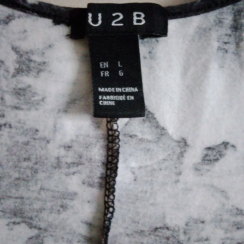 U2B Ladies Stretchy Tye Dye Bodycon Dress 🌱 - photo 2