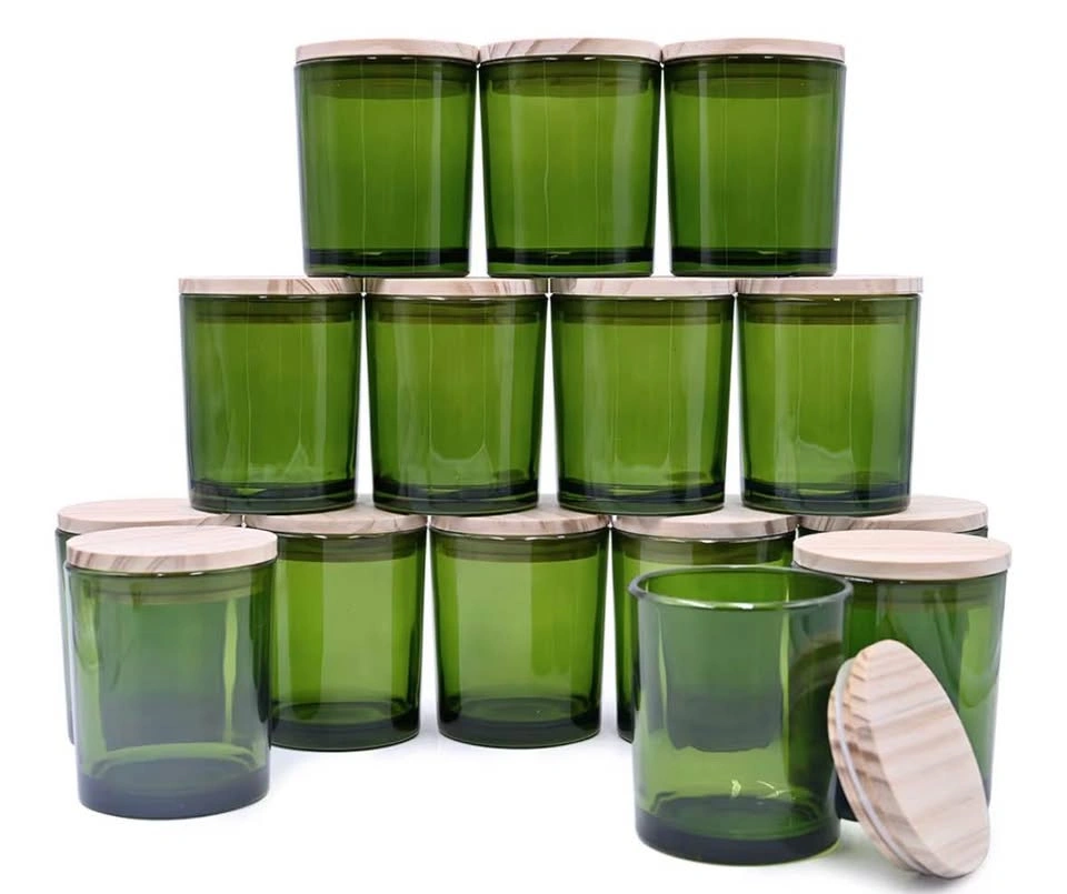 Custom Engraved 8oz Green Glass Jars - photo 5