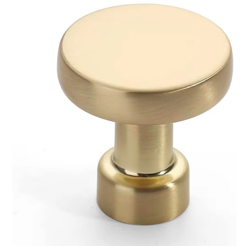 Amerdeco 10 Pack Brushed Gold Knobs - photo 2