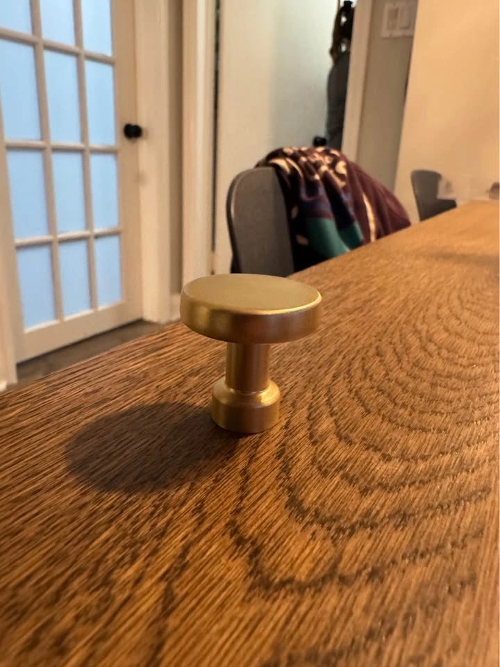 Amerdeco 10 Pack Brushed Gold Knobs - photo 5