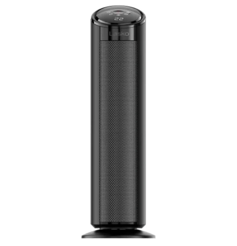 Lasko Digital Ceramic Tower Heater, 1500 Watts, Remote Control