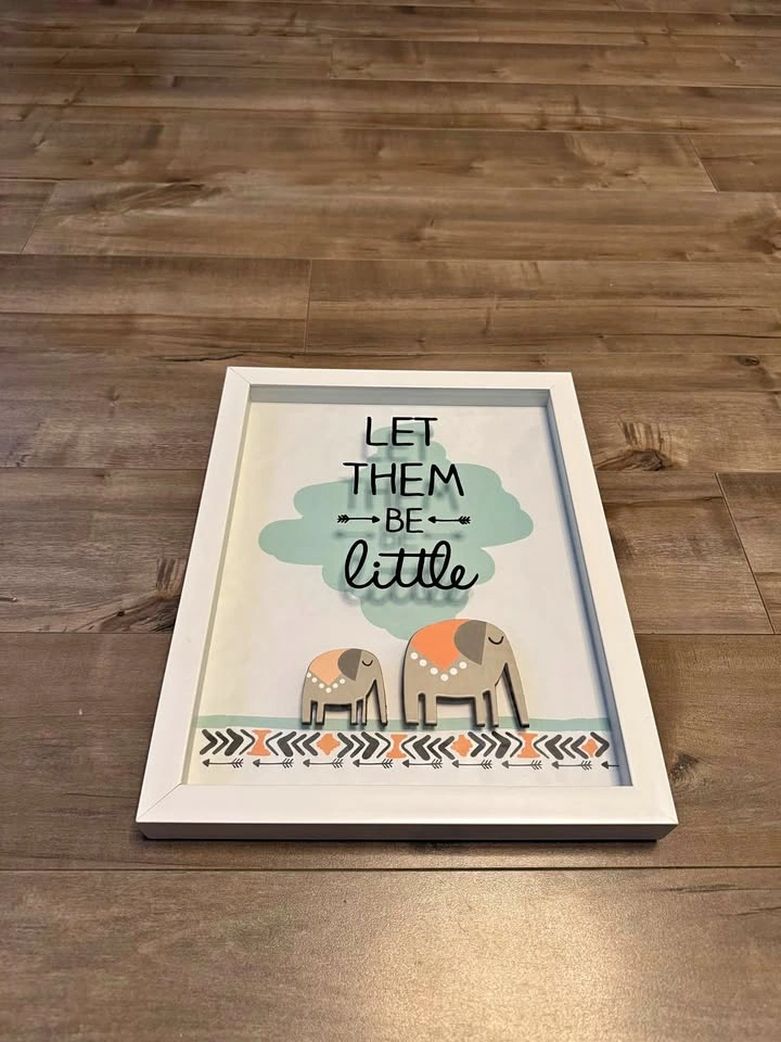 Nursery Print 11x14" - "Let Them Be Little"