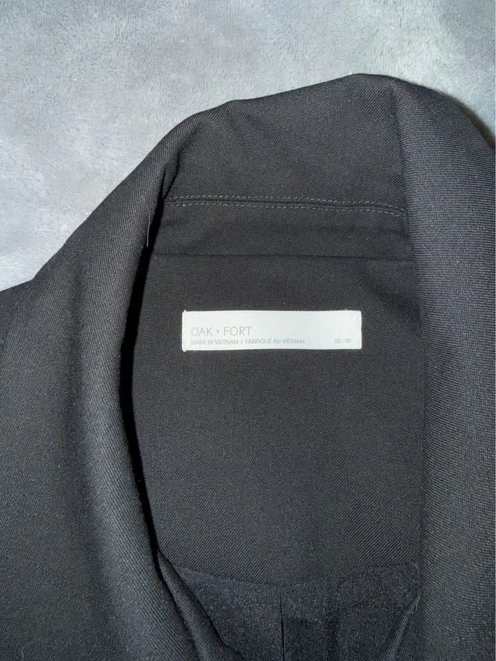 Black Oversized Blazer XS – Oak + Fort - photo 2