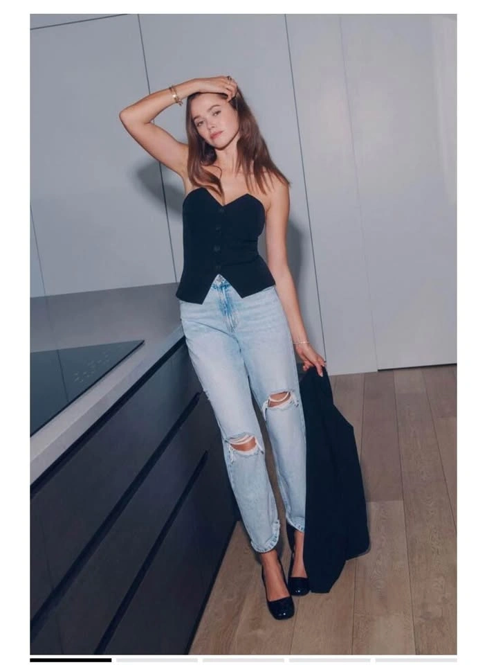 Dynamite High Rise Jeans | Mom Fit | S24