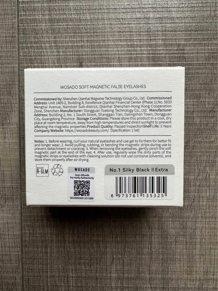 Wosado Magnetic Eyelashes - Silky Black 2.0 Plus - photo 4