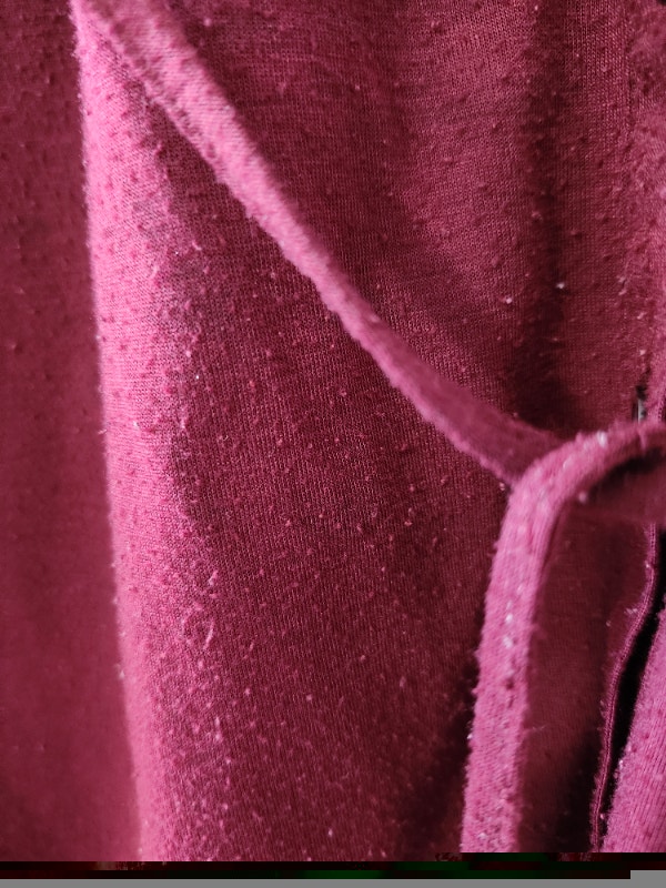 Red 3/4 Sleeve Cotton Blouse - Size 2X - $5 - photo 2