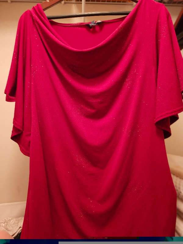 Beautiful shimmering tops. Size 2X. $25 ea - photo 5