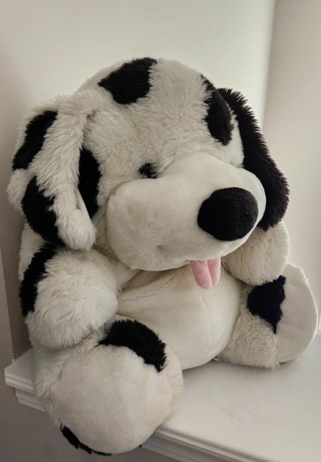 Soft stuffy dog. $10