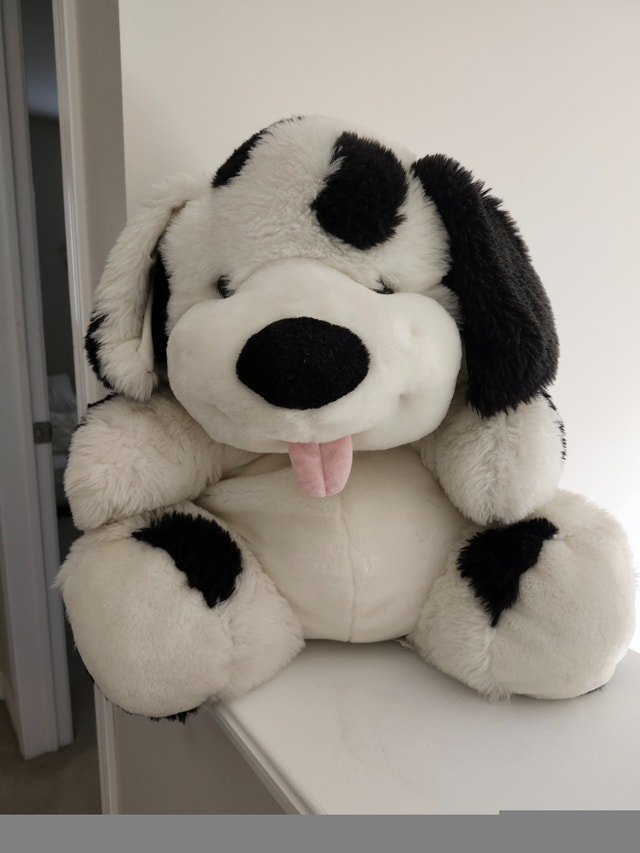Soft stuffy dog. $10 - photo 2