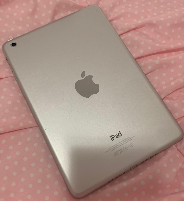 Apple iPad Mini 1, 16GB, 7.9 screen size. $40.