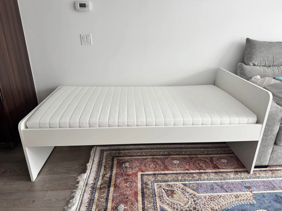 IKEA MEISTERVIK Twin Foam Mattress - Firm & Clean - photo 3