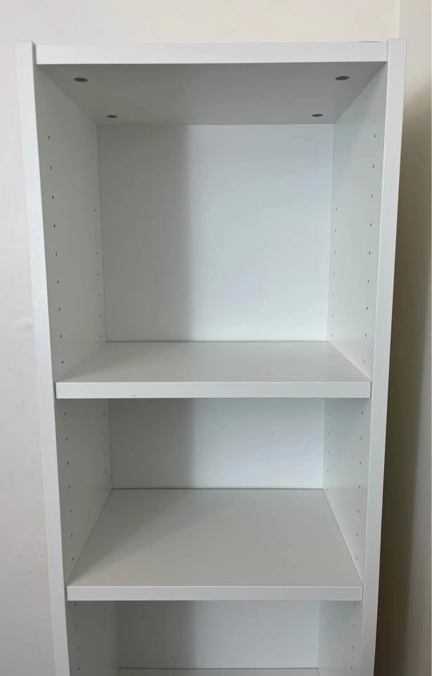 IKEA BILLY Tall Narrow Bookcase – White – Excellent Condition - photo 2