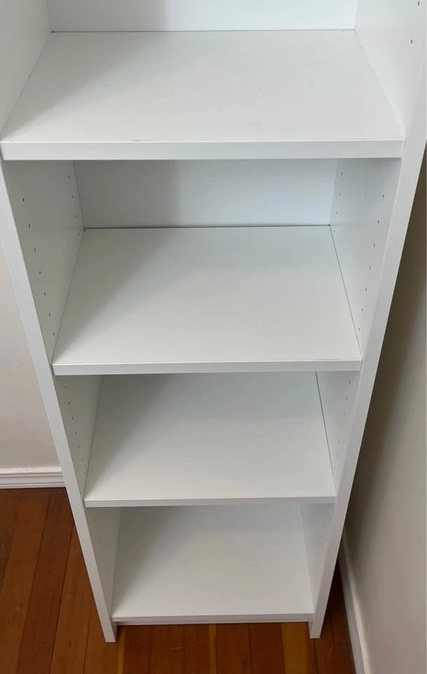 IKEA BILLY Tall Narrow Bookcase – White – Excellent Condition - photo 3