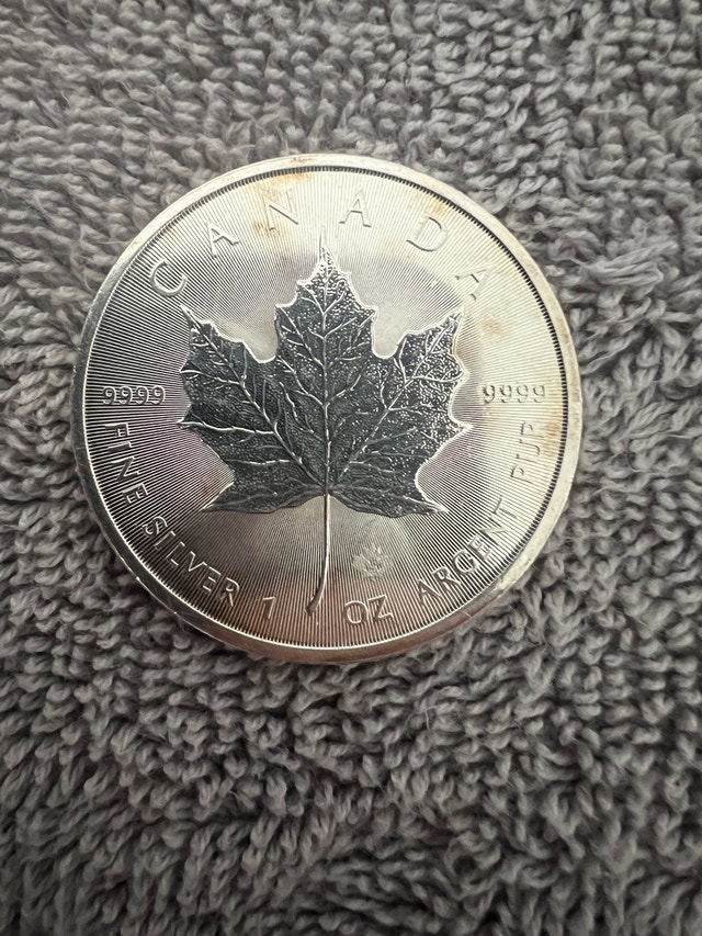 .9999 1oz Silver Maple