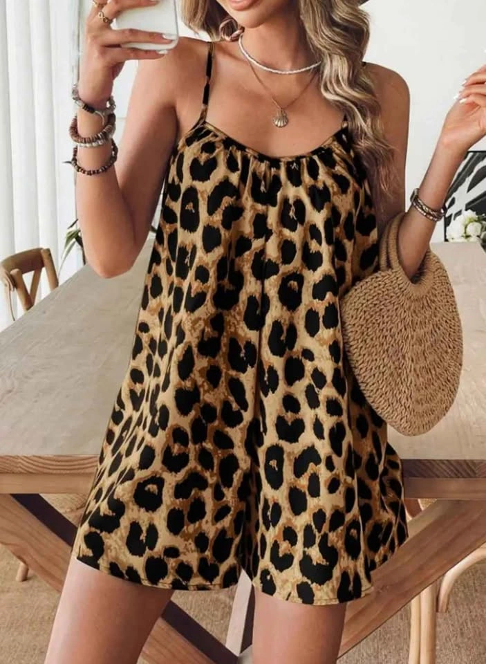 Leopard Romper - photo 2