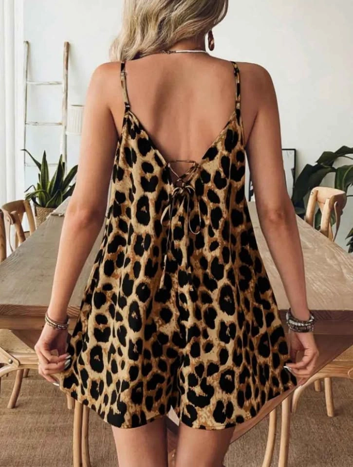 Leopard Romper - photo 3