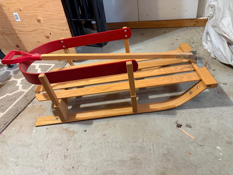 Wooden Sleigh for Toddlers - photo 2