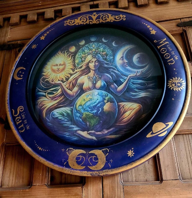 Celestial Goddess: Wall Art