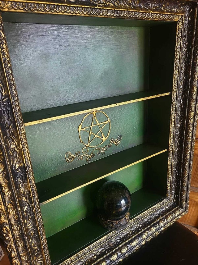 Witch Apothecary Shadow Box Shelf - photo 3