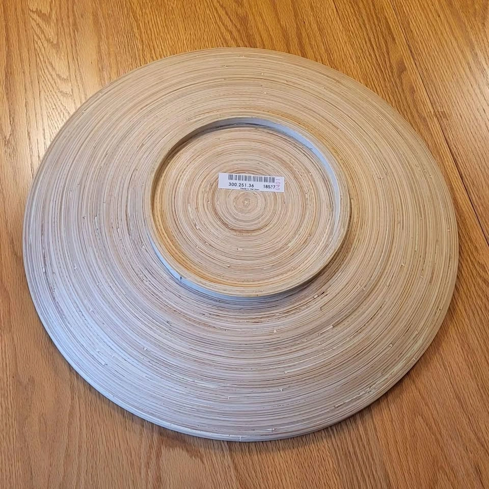 IKEA DECORATION DISH/ BAMBOO/17"1/2 - photo 2